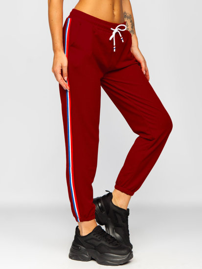 Dam Sweatpants Vinröd Bolf YW01020