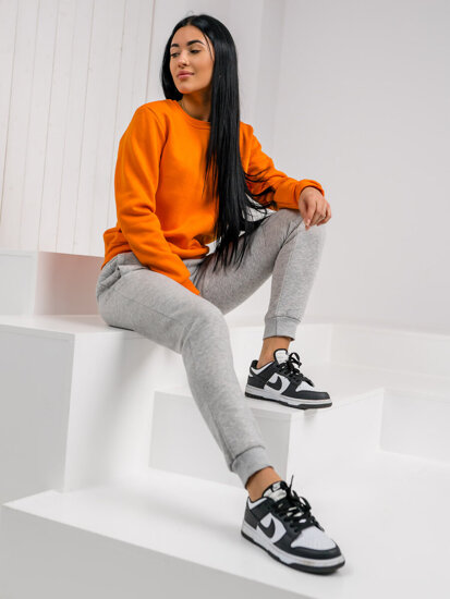 Dam Sweatshirt Orange Bolf W01A1