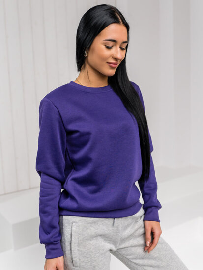 Dam Sweatshirt Violett Bolf W01A1