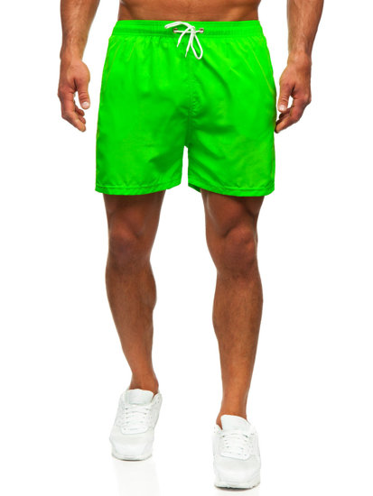 Herr Badshorts Grön-Neon Bolf XL019