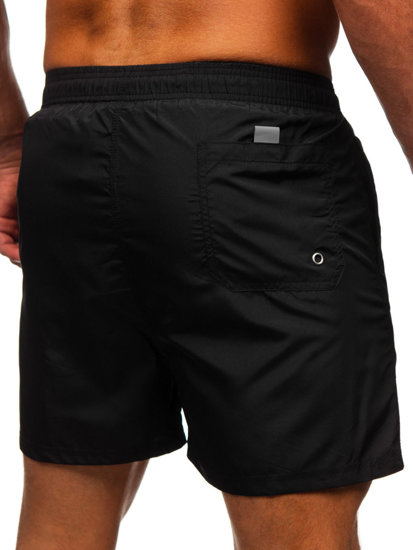 Herr Badshorts Svart Bolf XL019