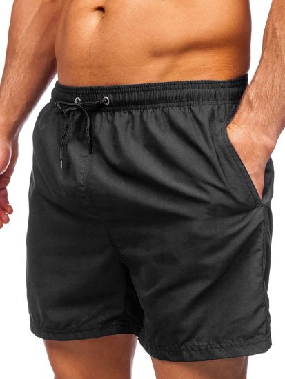 Herr Badshorts Svart Bolf YW07001