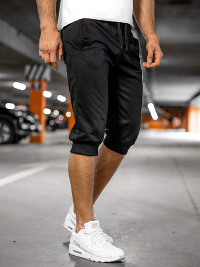 Herr Baggy-shorts Svart Bolf K10002A