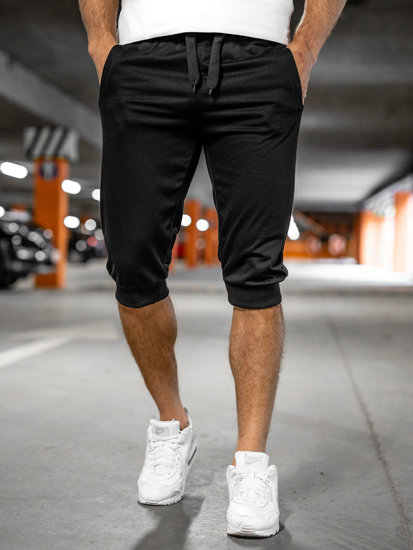 Herr Baggy-shorts Svart Bolf K10002A