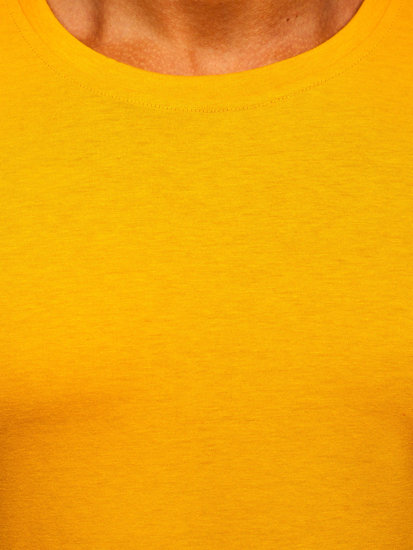 Herr Basic T-shirt Kamel Bolf 2005