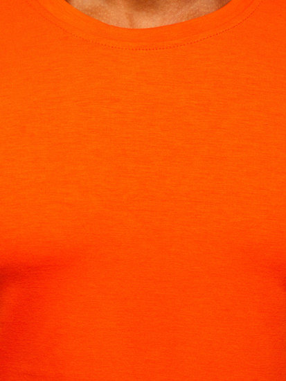 Herr Basic T-shirt Orange Bolf 2005-32