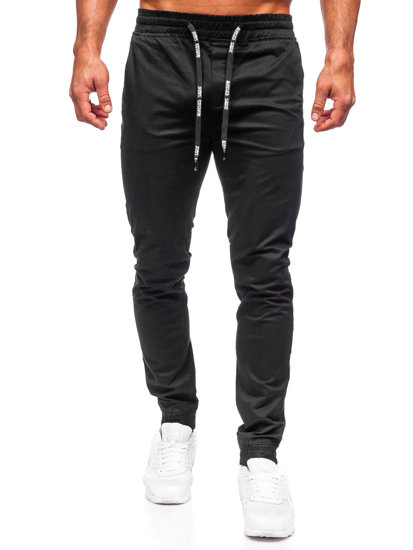 Herr Bomulls Joggers Svart Bolf KA6078