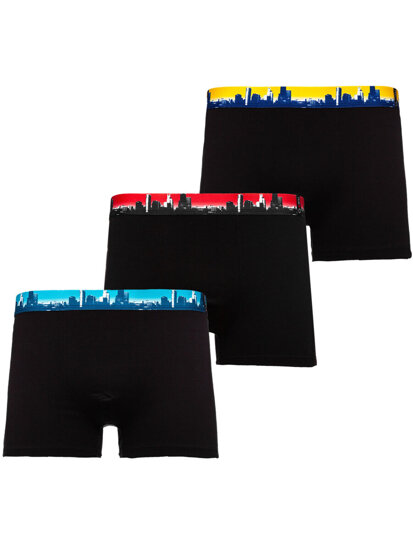 Herr Boxershorts Flerfärgad Bolf 1BE755-3P 3 PACK