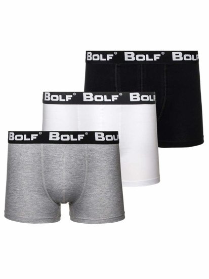 Herr Boxershorts Flerfärgade-1 Bolf 0953-3P 3 PACK