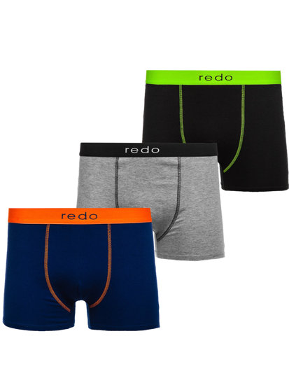 Herr Boxershorts Flerfärgade Bolf 1BE730-3P 3 PACK