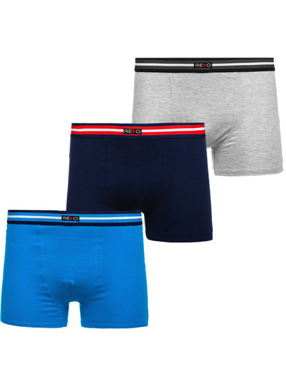 Herr Boxershorts Flerfärgade Bolf 1BE732-3P 3 PACK