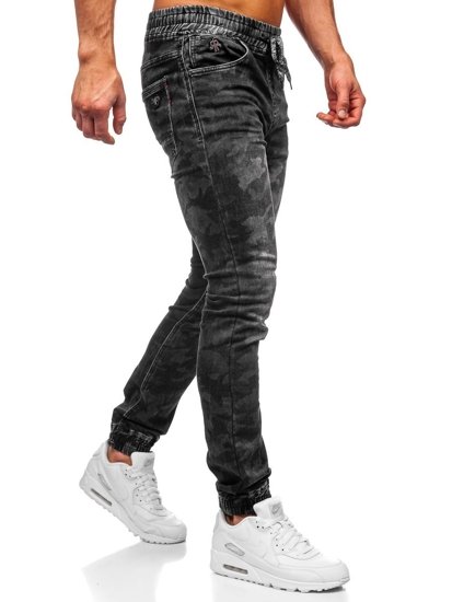 Herr Camo Joggers Svart Bolf RB9489DT