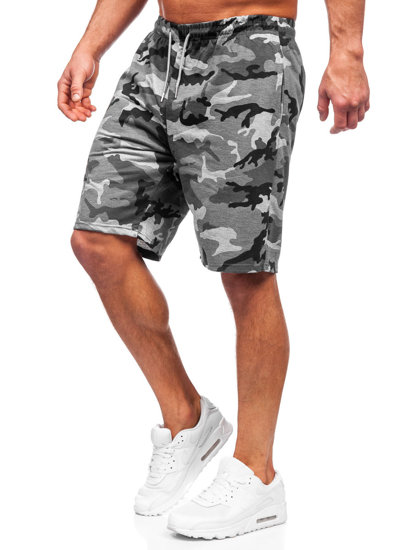 Herr Camo Shorts Grå Bolf 8K283