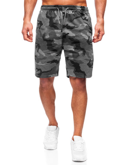 Herr Camo Shorts Grafitgrå Bolf 8K283