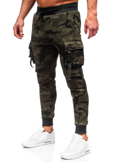 Herr Camo cargo-joggers Grön Bolf HSS125