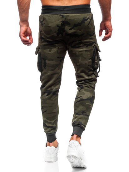 Herr Camo cargo-joggers Grön Bolf HSS125