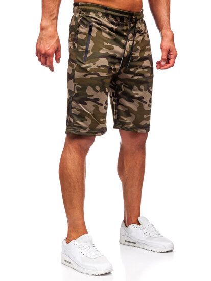 Herr Camo-shorts Grön Bolf JX862