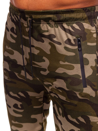 Herr Camo-shorts Grön Bolf JX862