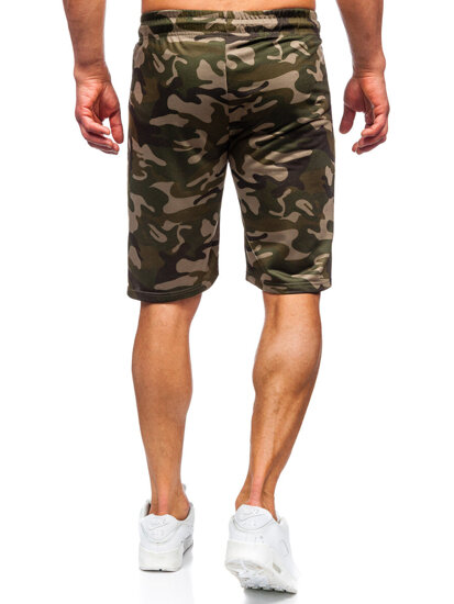 Herr Camo-shorts Grön Bolf JX873