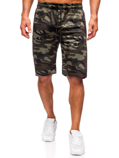 Herr Camo-shorts Khaki Bolf JX862