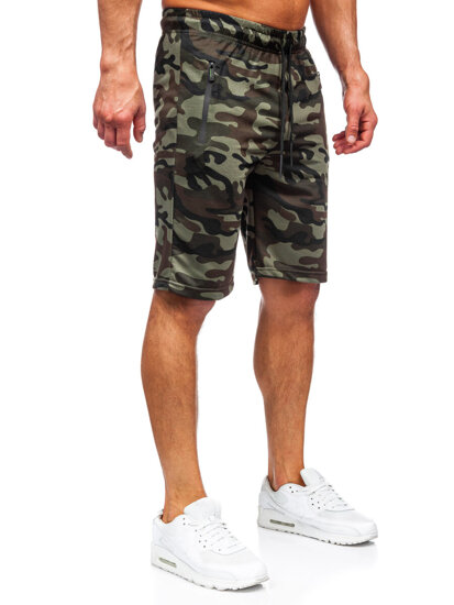 Herr Camo-shorts Khaki Bolf JX865