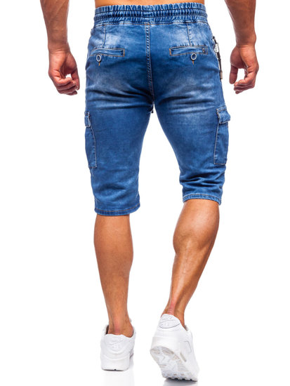 Herr Cargo Jeansshorts Marinblå Bolf KR1202P-1