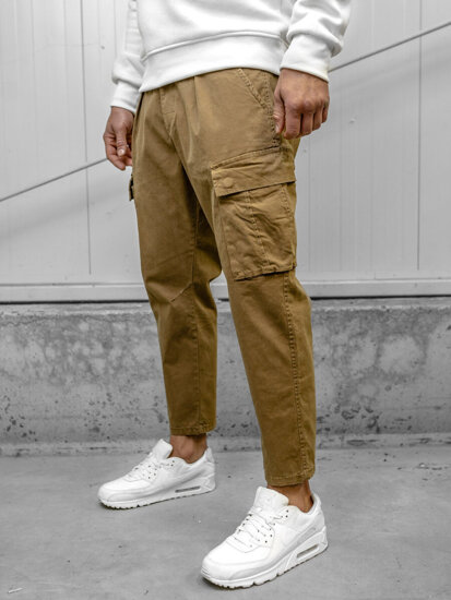 Herr Cargo Pants Brun Bolf 77323A