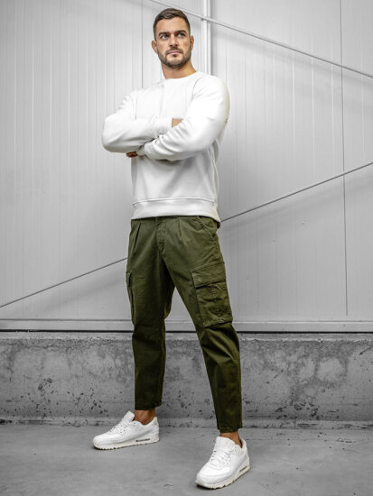 Herr Cargo Pants Khaki Bolf 77323A