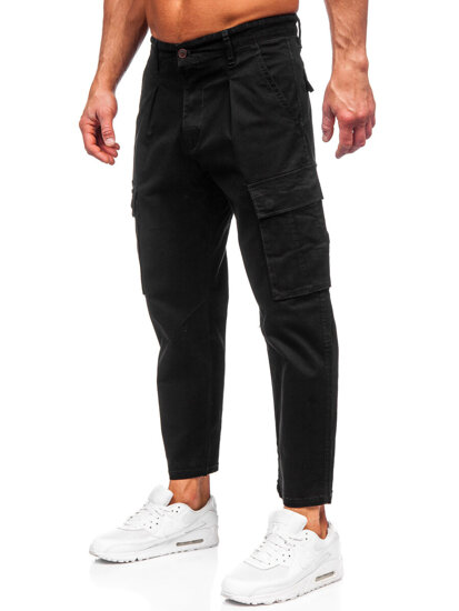 Herr Cargo Pants Svart Bolf 77323