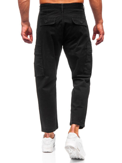 Herr Cargo Pants Svart Bolf 77323