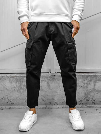 Herr Cargo Pants Svart Bolf 77323A