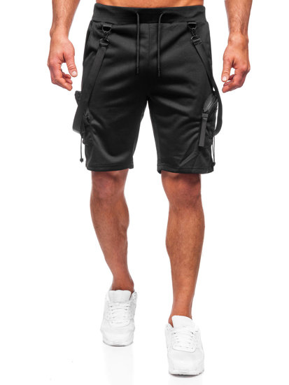 Herr Cargo Shorts Svart Bolf HS7179