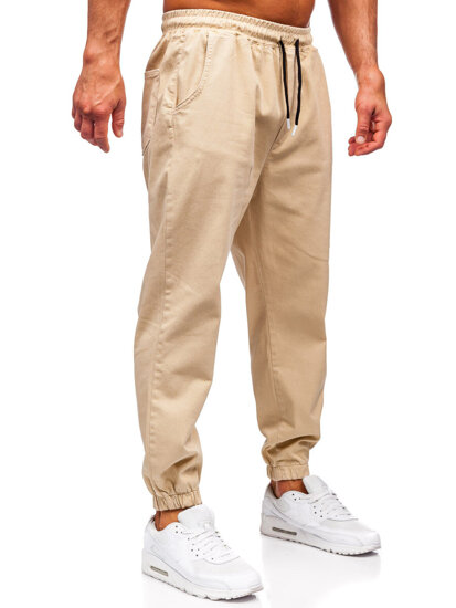 Herr Cargo-joggers Beige Bolf 001