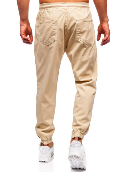 Herr Cargo-joggers Beige Bolf 001