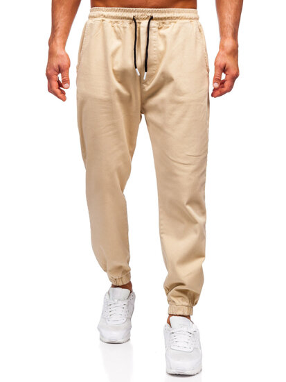 Herr Cargo-joggers Beige Bolf 001