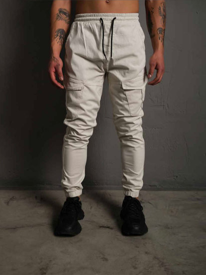 Herr Cargo-joggers Beige Bolf 384