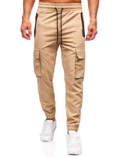 Herr Cargo-joggers Beige Bolf HSS297