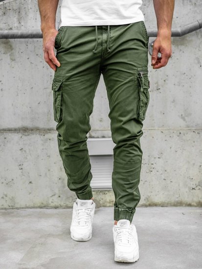 Herr Cargo-joggers Grön Bolf CT6702