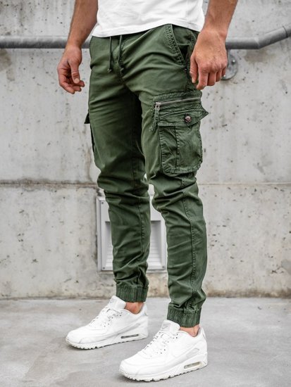 Herr Cargo-joggers Grön Bolf CT6702