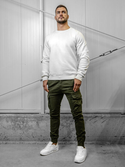 Herr Cargo-joggers Khaki Bolf 2233A