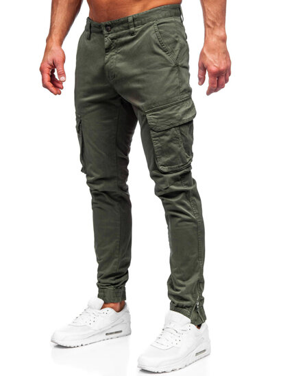 Herr Cargo-joggers Khaki Bolf 77322