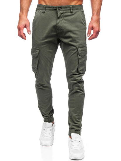 Herr Cargo-joggers Khaki Bolf 77322