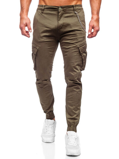 Herr Cargo-joggers Khaki Bolf SK850