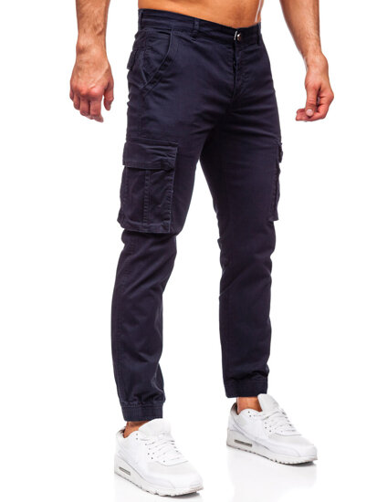 Herr Cargo-joggers Marinblå Bolf MP0202BS