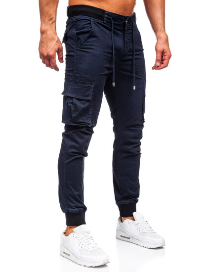 Herr Cargo-joggers Marinblå Bolf MP0208BS