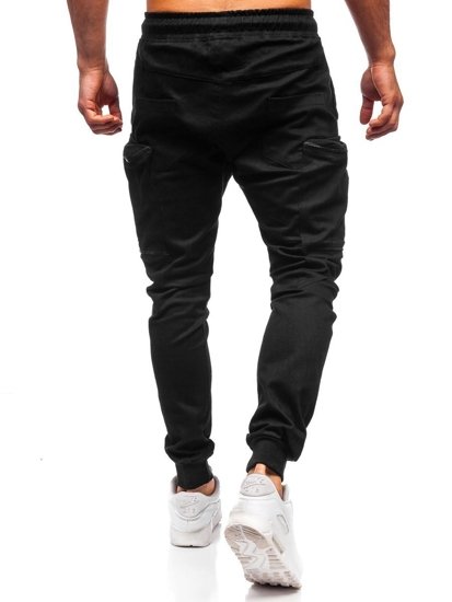 Herr Cargo-joggers Svart Bolf 0475