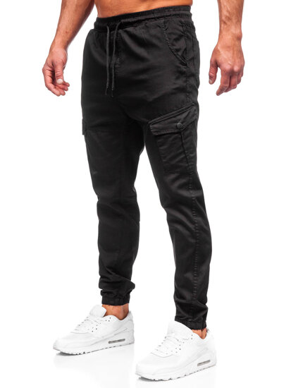 Herr Cargo-joggers Svart Bolf 384