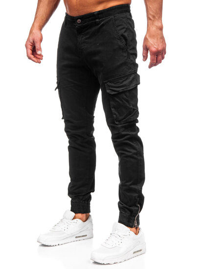 Herr Cargo-joggers Svart Bolf 77322