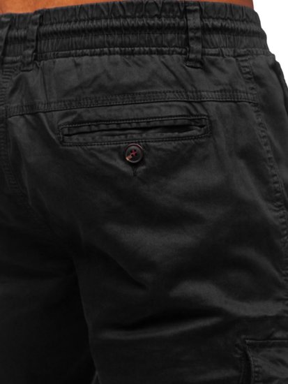 Herr Cargo-joggers Svart Bolf 8956