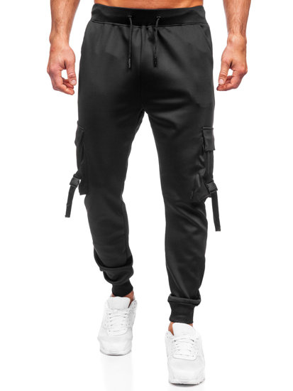 Herr Cargo-joggers Svart Bolf 8K1118